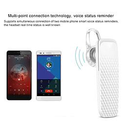 Acheter Wewoo Écouteur d'origine Huawei AM04S Colortooth Bluetooth V4.1 sans fil (Blanc)