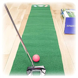 Tapis de Putting Practice Golf Maison Par 1 avec Lac et Bunker