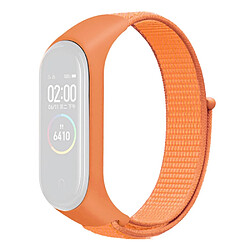 Bracelet en nylon réglable pour votre Xiaomi Mi Band 3/4/5/6/7 - papaye