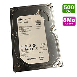 Seagate Technology Disque Dur 500Go SATA 3.5" Seagate Video ST3500312CS 9GW132-075 5900RPM 8Mo - Occasion