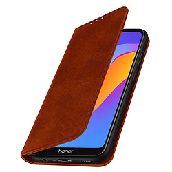 Avizar Housse Huawei P Smart 2020 Porte-carte Support Stand Cuir Effet Vintage Marron