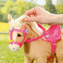 Zapf Creation AG Baby born My cute Horse cheval en peluche 36 et 43 cm