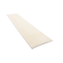 Vidal Tapis de couloir en laine 401x84 beige Darya