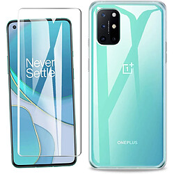 Xeptio Protection intégrale 360 degres OnePlus 8T 5G : Coque Gel de Protection en TPU Invisible arrière Transparente ET Protection écran classique