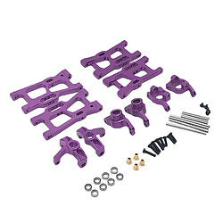 Kit De Pièces De Mise à Niveau En Métal WLtoys 144001 124018 124019 Remplace Violet