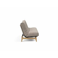 Inside 75 Canapé Lit ASLAK 120 Nordic Cover Soft Spring tissu 318 Cordufine beige