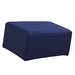 Avis Pouf Couvre Repose-Pied Canapé Slipcovers Meuble Protecteur Deep Blue