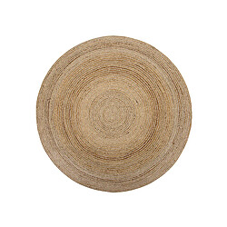 Beliani Tapis rond 140 cm beige AKBELEN