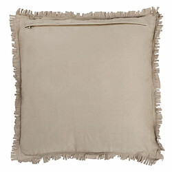 Paris Prix Coussin Carré Déco Tortu 41x42cm Beige