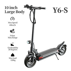 JOYOR Y6-S Scooter électrique Roue 10 pouces 500W Moteur 40Km/h Vitesse Max pas cher