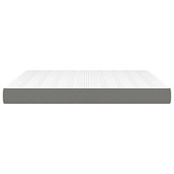 Avis vidaXL Matelas de lit à ressorts ensachés Gris foncé 180x200x20 cm