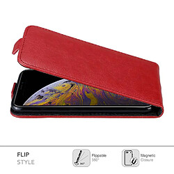 Acheter Cadorabo Coque iPhone XS MAX Etui en Rouge