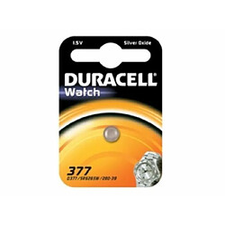 Duracell - Pile spéciale montres - 377 Petit Blister x1 (equivalent SR66)