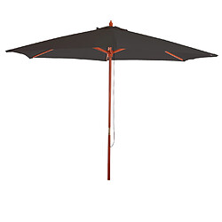 Mendler Parasol Florida Ø 3m - Anthracite