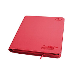 Ultimate Guard - 12-Pocket QuadRow ZipFolio XenoSkin Rouge