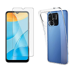 Xeptio Pack coque transparente en TPU et protection écran vitre en verre trempé pour Xiaomi Redmi 10C 4G