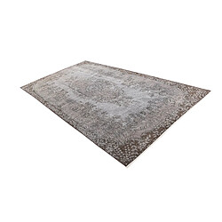 Avis Vidal Tapis de laine 302x168 gris Ultra Vintage