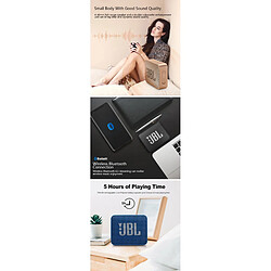 Avis Universal Haut-parleur Bluetooth Haut-parleur Bluetooth portable sans fil Mini-subwoofer étanche Haut-parleur Portable (Noir)