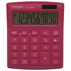 Calculatrice Citizen CITIZEN SDC-810NRPKE Rose Plastique