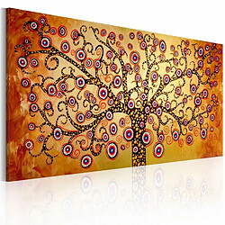 Paris Prix Tableau Peint à la Main Arbre de Paon 60x120cm