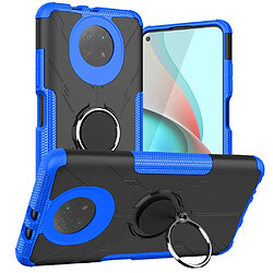 Coque en TPU anti-chocs avec béquille pour votre Xiaomi Redmi Note 9 5G - bleu