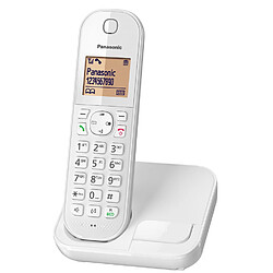 Téléphone sans fil dect blanc - kxtgc410frw - PANASONIC