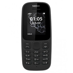 Nokia 105 2019 4th Edition Noir SIM unique