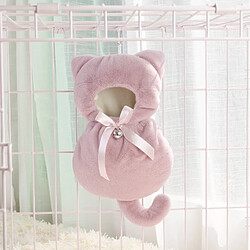 Universal Nid de hamster en forme de chat, hamac mignon, petit animal, sac de couchage, lit en cage confortable, cochon de guinée, fournitures pour animaux.