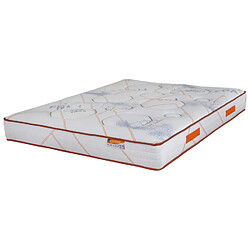 Ebac Matelas 140x190 Charline - Ressorts ensachés - Hauteur 26 cm - Soutien medium Matelas ressorts Charline 140x190. ATTENTION : Veuillez vérifier que cette dimension passe dans les escaliers, couloirs et portes. Hauteur 25 cm - Suspension ressorts ensachés - 5 zones de soutien - Face supérieure thermo-réactive tissu stretch recyclé -