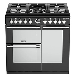 Avis Piano de cuisson gaz 175l 5 feux noir - STERS90DFBL - STOVES