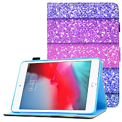 Etui en PU magnétique avec support et porte-cartes pour votre iPad Mini/Mini 2/3/4/mini (2019) 7.9 pouces - multicolore