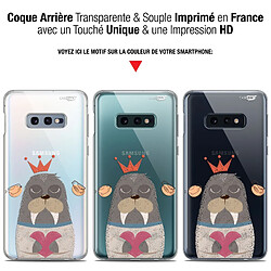 Avis Caseink Coque arrière Samsung Galaxy S10e (5.8 ) Gel HD [ Nouvelle Collection - Souple - Antichoc - Imprimé en France] Sketchy Walrus