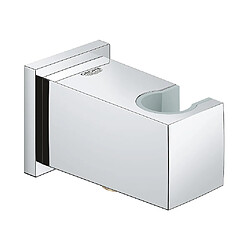 Grohe - Euphoria cube coude à encastrer 1/2" chromé avec support