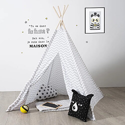 Acheter Atmosphera, Createur D'Interieur Tipi de Décoration pour enfant Dream - H. 160 cm - Gris