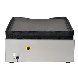 Plancha Electrique Professionnelle de Comptoir - 2 Zones 2,8 kW - Buffalo pas cher