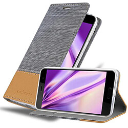 Cadorabo Coque HTC U PLAY Etui en Gris