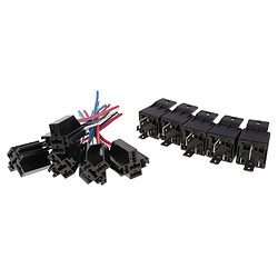 5x SPDT Relais 80Amp DC12V Automobile 4x Broche 4x Fils Pièce de Voiture pas cher