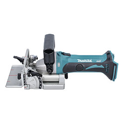 Makita DPJ 180 RM Fraiseuse rainureuse sans fil 18 V 100 mm + 2x batterie rechargeable 4,0 Ah + kit chargeur