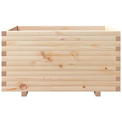 Acheter vidaXL Jardinière 90x60x49,5 cm bois de pin massif