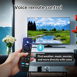 Acheter SANAG 3È Gen Telecommande Vocale Pour Smart Tv, Telecommande Vocale De Rechange L5B83G Pour Smart Tv Stick 4K, Lite, 4K Max, Smart Tv(2Nd E 3Rd Gen)