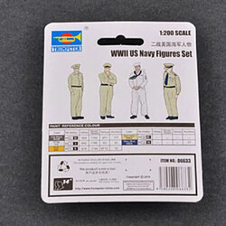 Avis WWII US Navy Figures Set - 1:200e - Trumpeter