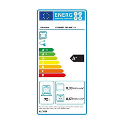 Acheter Four multifonction pyrolyse - chaleur tournante pulsée ELECTROLUX - EOF6P46Z - Noir - Porte froide - l67 X L63,5 X H65,4cm