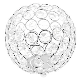 Acheter 12cm Crystal Bling Votive Tealight Candle Holder Wedding Centerpiece - Argent