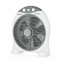 Ventilateur de Sol Orbegozo BF-1030 45W (Ø 30 cm) Blanc/Gris 45 W