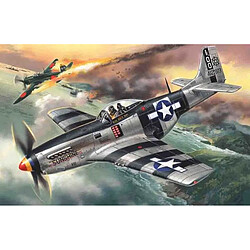 Mustang P-51K, WWII American Fighter - 1:48e - ICM