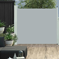 vidaXL Auvent latéral rétractable de patio 100x300 cm Gris