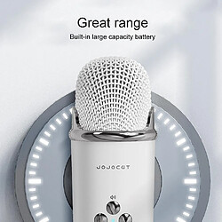 Avis Yonis Enceinte Karaoke Bluetooth Microphone Blanc