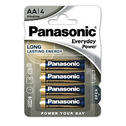 Panasonic LR6EPS/4BP pile domestique Batterie à usage unique AA Alcaline