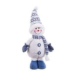 BigBuy Home Bonhomme de Neige Blanc 23 X 11 X 41 CM