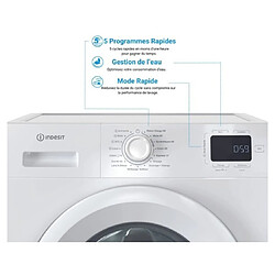 Indesit Lave linge Frontal IM642MYTIMEFR pas cher